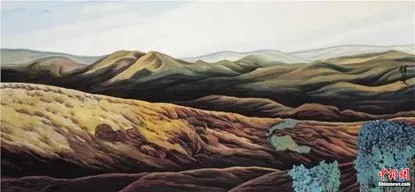 水墨水拓画__要水墨画