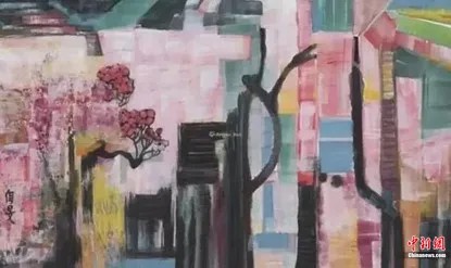 水墨水拓画_要水墨画_