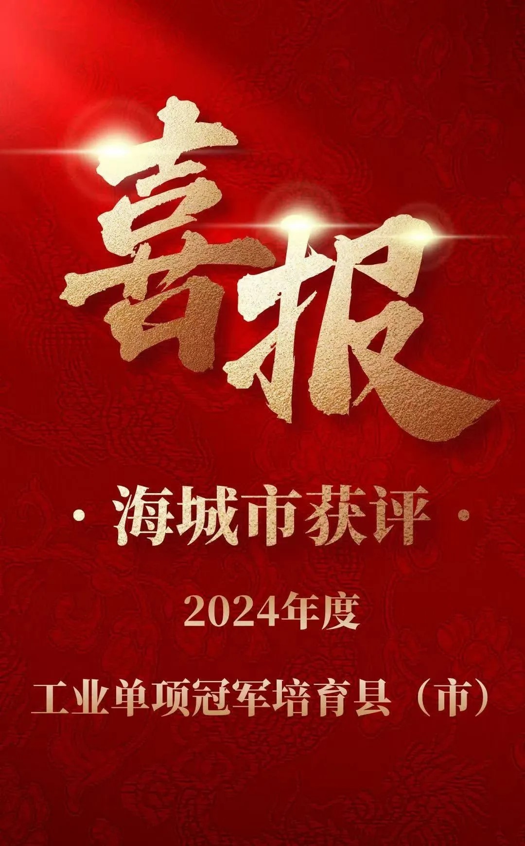 海城菱镁产业斩获省专项扶持资金，2024年度工业单项冠军县评审唯一赢家
