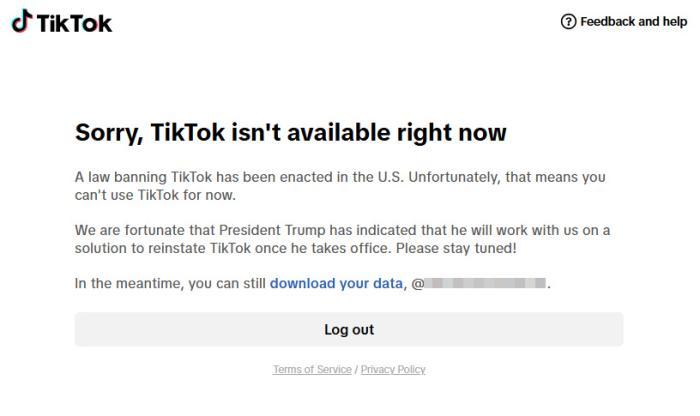 TikTok突然关停！美国网友崩溃：我们的声音真的不重要了吗？